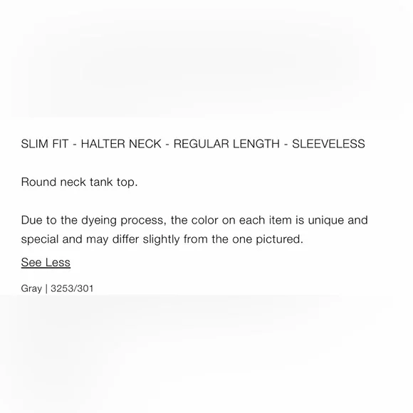 ZARA Washed Rib Tank Top - Picture 7 of 10